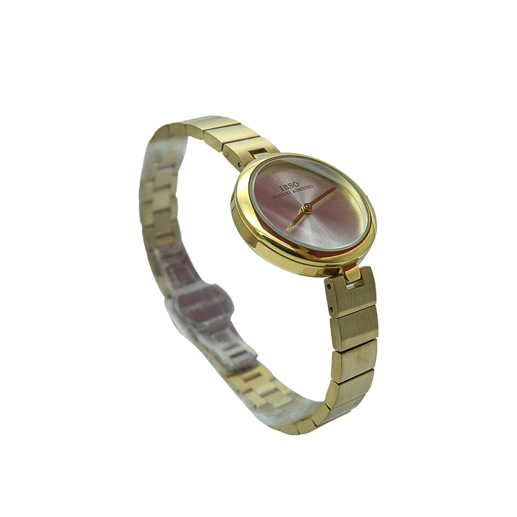 IBSO Women's Gold Circle Watch