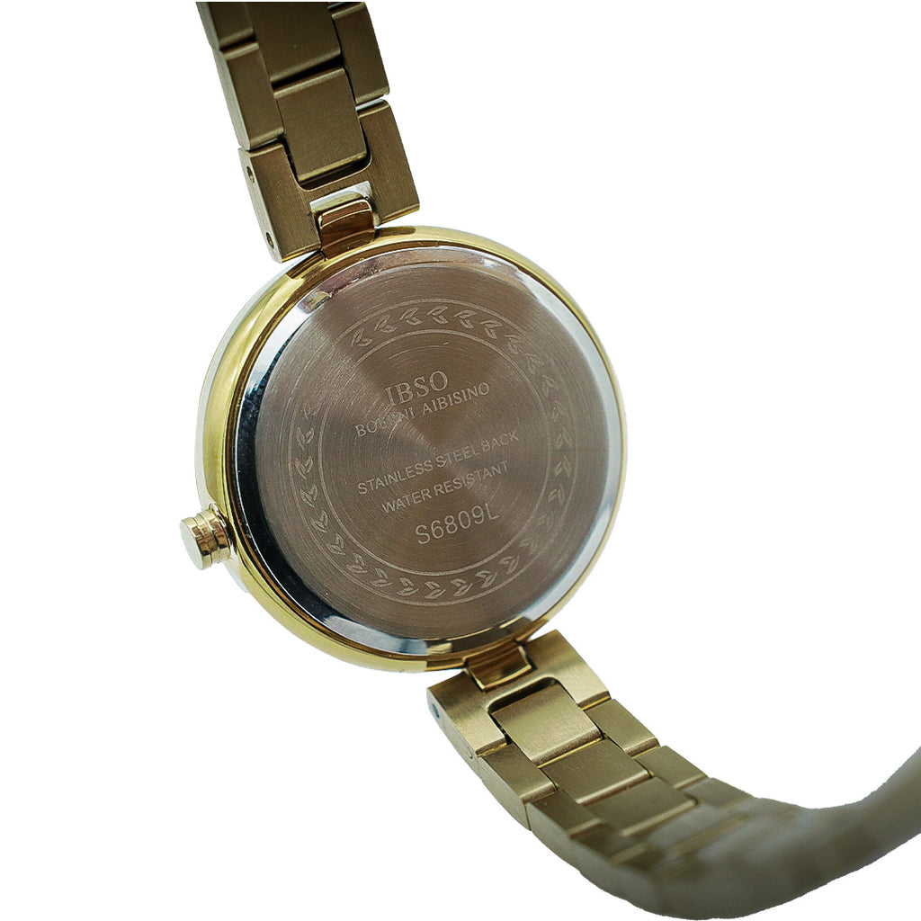 IBSO Women's Gold Circle Watch