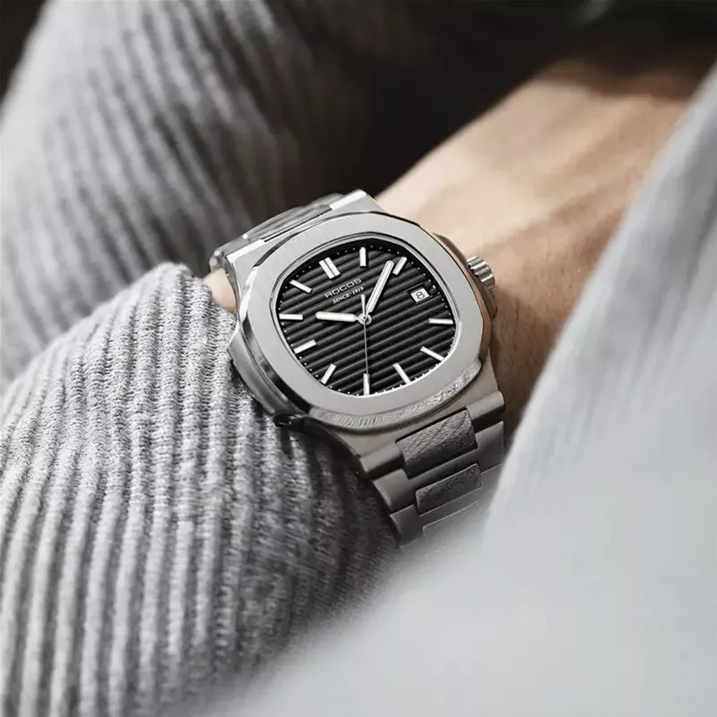 Patek Philippe Nautilus Black Dial Men