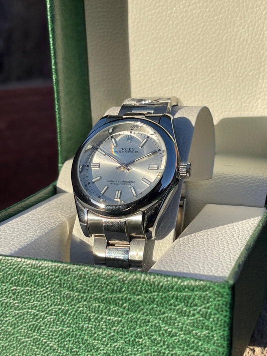 Rolex Gray Oyster Perpetual 36