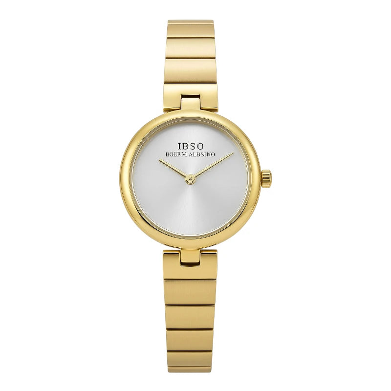 IBSO Women's Gold Circle Watch