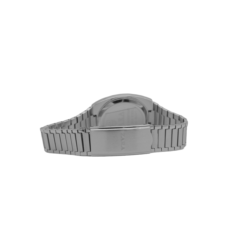 Zara Men’s Silver-Tone Octagonal Quartz Watch